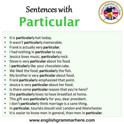 in particular grammar.